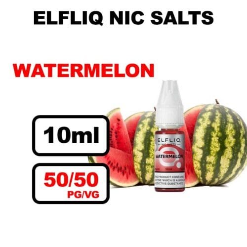 eliquide au sels de nicotine nic salts Elfliq 10ml saveur fruité sucrée