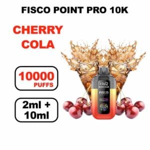 Pack 10K 10000 Puff 20mg Cartouche interchangeable Fisco Point- cherry cola