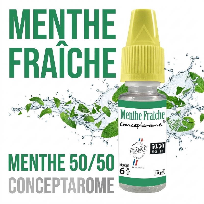 eliquide-conceptarome-10ml-50-50-base-vegetale-menthe-fraiche