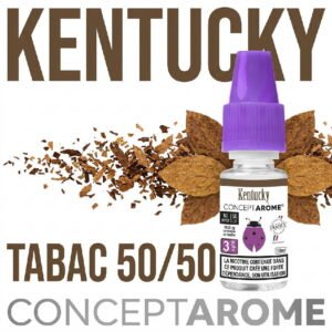eliquide-conceptarome-10ml-50-50-base-vegetale-tabac-kentucky
