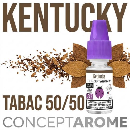 eliquide-conceptarome-10ml-50-50-base-vegetale-tabac-kentucky