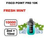 Pack 10K 10000 Puff 20mg Cartouche interchangeable Fisco Point- fresh mint