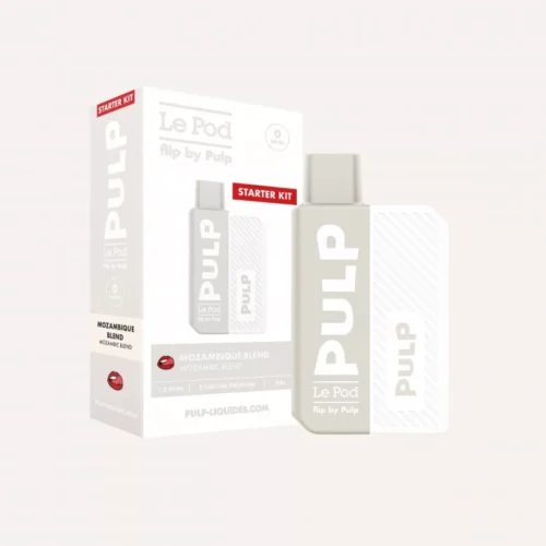Le Pod Flip by pulp Starter kit Cigarette Électronique compact léger et Design- mozambique