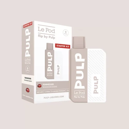 Le Pod Flip by pulp Starter kit Cigarette Électronique compact léger et Design- tennessee