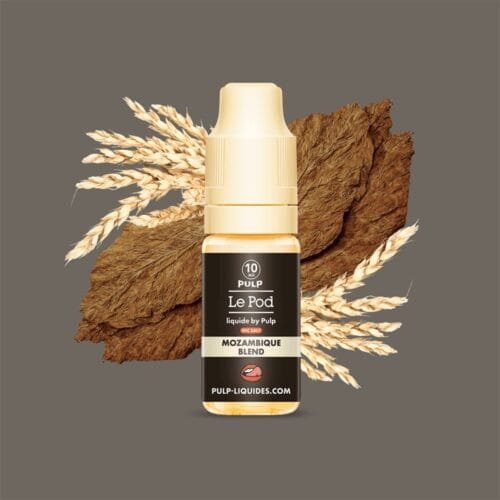 eliquide le pod by pulp sels de nicotine nic salt gros fumeur saveur tabac mozambique blend
