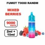Puff T9000 9K 9000 puffs Tornado RandM Fumot 20mg- mixed berries