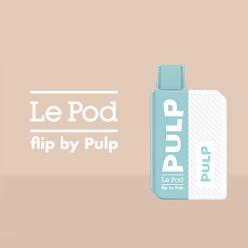 Le Pod Flip by pulp Starter kit Cigarette Électronique compact léger et Design