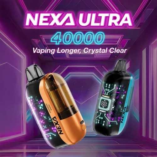 Puff Ultra 40000 20mg Nexa voopoo carchouche 20ml gamme