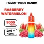 Puff T9000 9K 9000 puffs Tornado RandM Fumot 20mg- rasberry watermelon