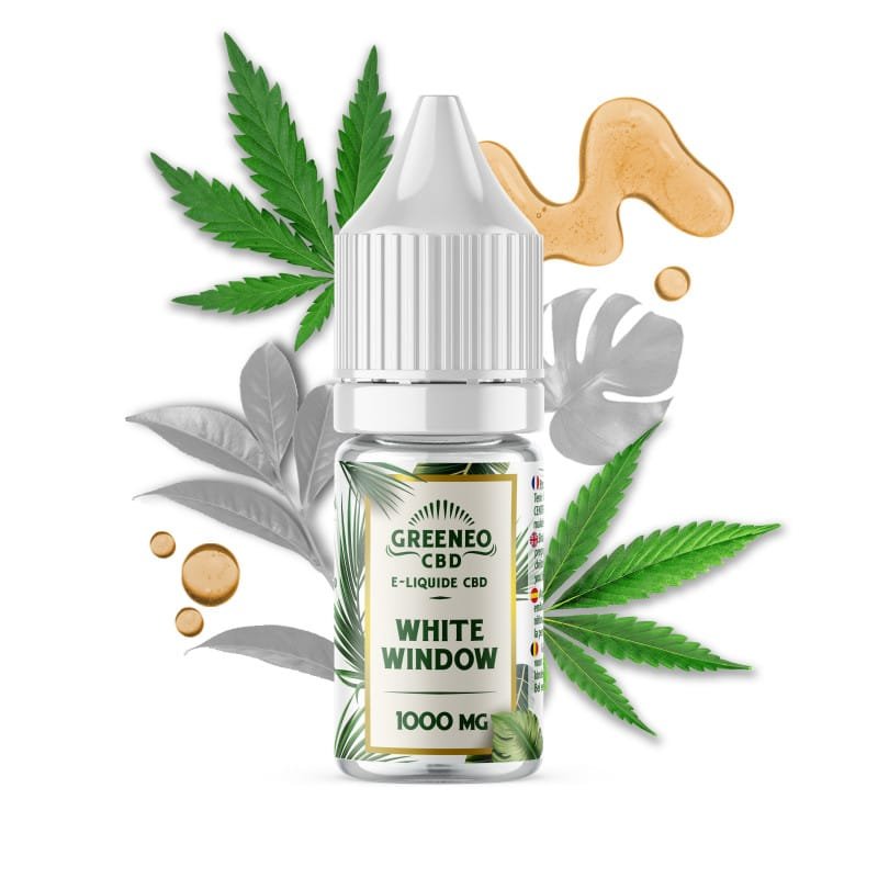 eliquide cbd greeneo whilo 10ml white widow