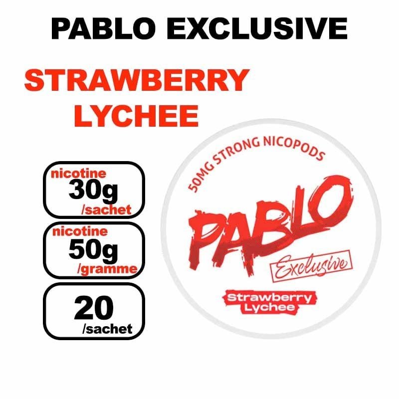 Snus PABLO EXCLUSIVE 30mg/sachet Nicotine Puissant Qualité/Prix imbattables