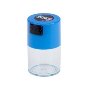 boite sous vide tightvac transparent 0,06L BLEU