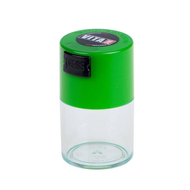 boite sous vide tightvac transparent 0,06L VERT