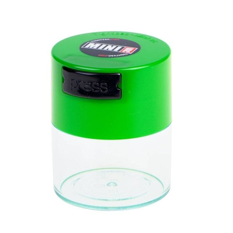 boite sous vide tightvac transparent 0,12L VERT