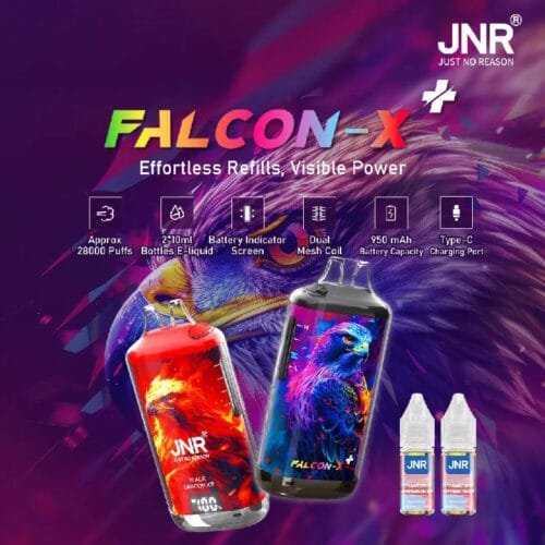 JNR Alien pod 13K puff 20mg - Cartouche interchangeable pré-remplie 20ml