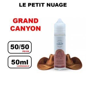 Petit Nuage E-liquide vape 50ml – Saveurs Intenses et équilibre 50/50- grand canyon