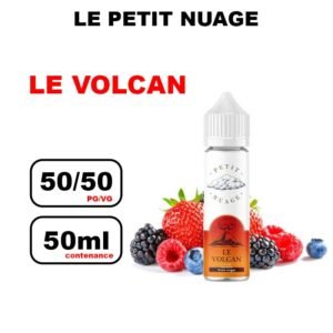 Petit Nuage E-liquide vape 50ml – Saveurs Intenses et équilibre 50/50- le volcan