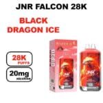 JNR Falcon 28K Puff 20mg 28000 puffs Mesh 1.2Ohm- black dragon ice