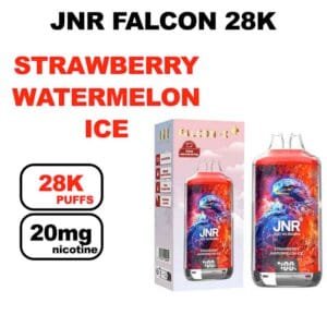 JNR Falcon 28K Puff 20mg 28000 puffs Mesh 1.2Ohm- strawberry watermelon ice