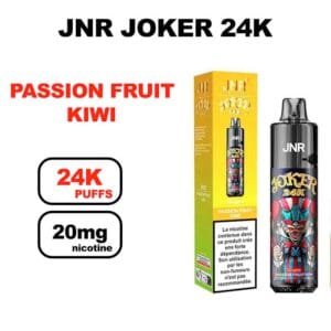 JNR Joker 24K Puff 20mg 24000 puffs- passion fruit kiwi
