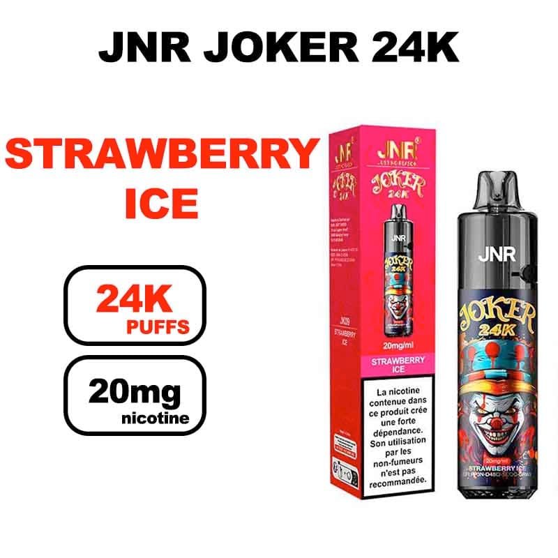 JNR Joker 24K Puff 20mg 24000 puffs- strawberry ice