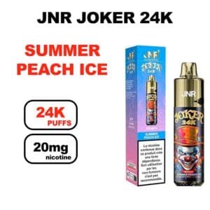 JNR Joker 24K Puff 20mg 24000 puffs- summer peach ice