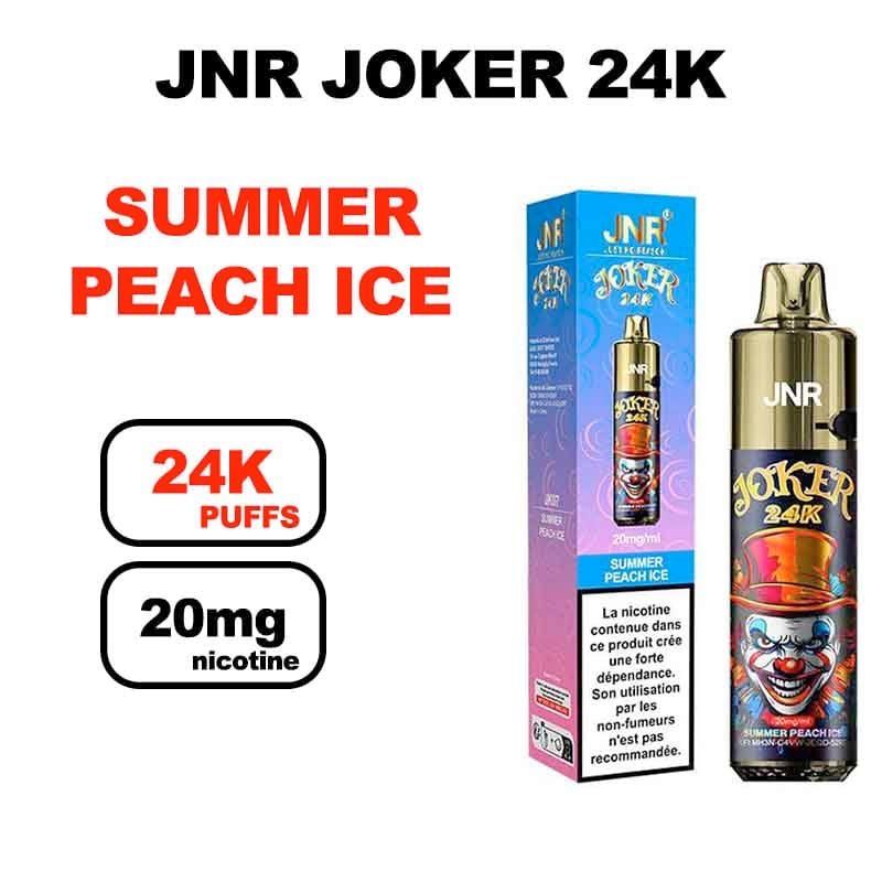 JNR Joker 24K Puff 20mg 24000 puffs- summer peach ice