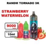 Puff RandM Tornado 9K 20mg - Fumot- strawberry watermelon