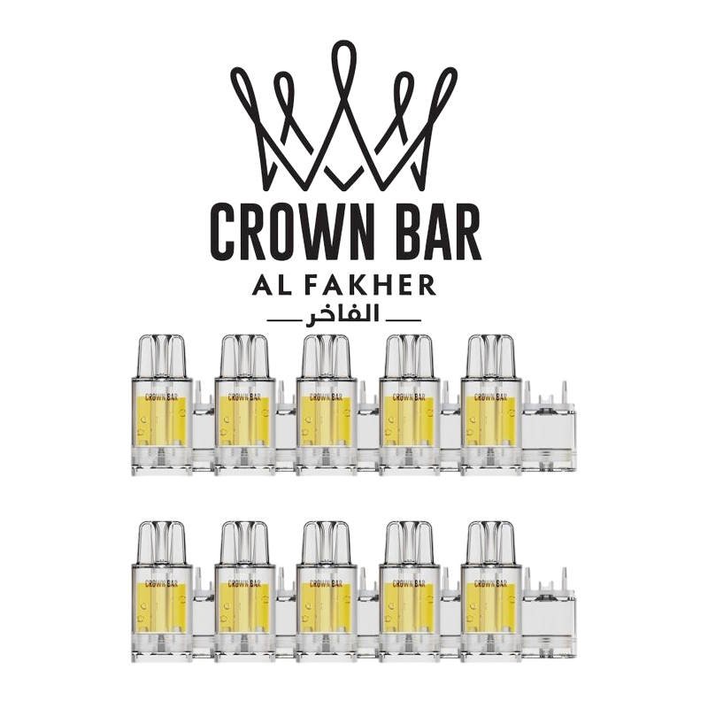 cartouche-pre-remplie-pro-max-12k-20mg-102ml-1pcs-crown-bar-by-al-fakher-gamme