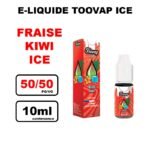 E-liquide puff Toovap ice 10ml- fraise kiwi ice