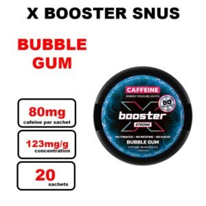 X Booster sachets de caféine puissants - Alternative idéale au snus