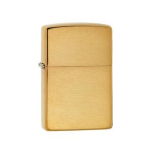 zippo-briquet-laiton-brosse-brass-brushed-204B