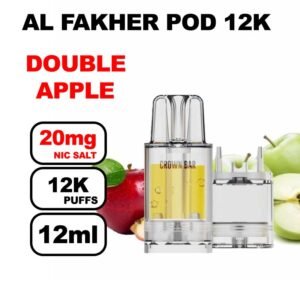 Cartouche-Pré-remplie-Pro-Max-12k-20mg-10+2ml-Crown-Bar-by-Al-Fakher-double-apple
