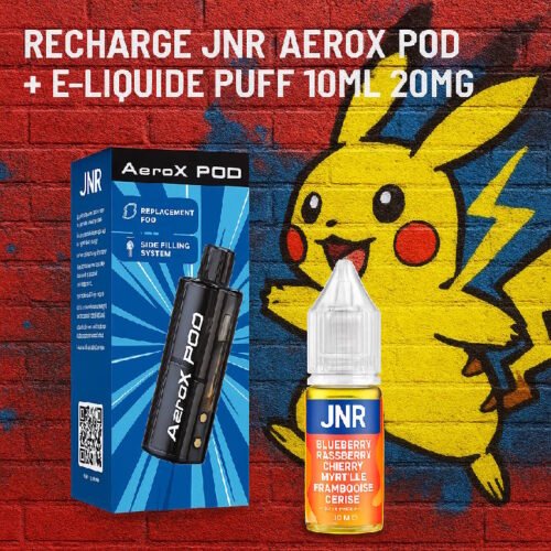 JNR-AeroX-32K-PUFF-POD-flacon-10ml-20mg-saveur-fruite