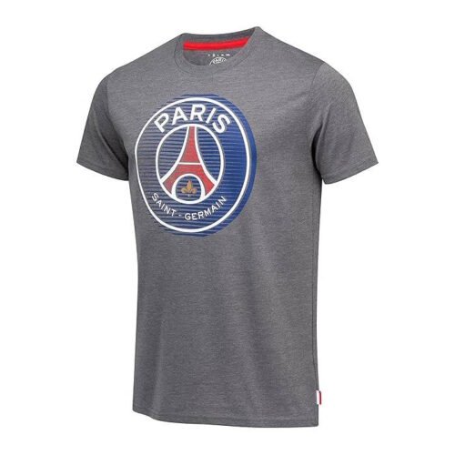 PSG-T-Shirt-Collection-Officielle-Paris-Saint-Germain-Taille-Homme-gris
