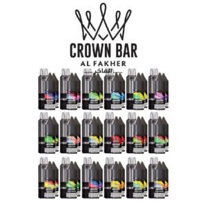 Cartouche Cubic 30k E-liquides 20mg 10ml x2 - Crown Bar by Al Fakher