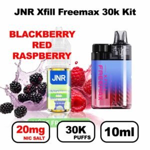JNR Xfill Freemax 30k puffs 20mg Nic salt 2x10ml Gros nuage