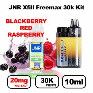 JNR Xfill Freemax 30k puffs 20mg Nic salt 2x10ml Gros nuage