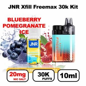 JNR Xfill Freemax 30k puffs 20mg Nic salt 2x10ml Gros nuage