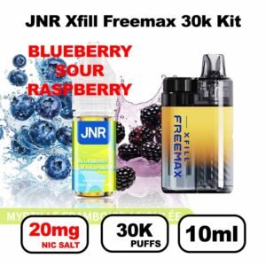 JNR-Xfill-Freemax-kit-30k-puffs-10ml-blueberry-sour-raspberry.jpg yellow gray