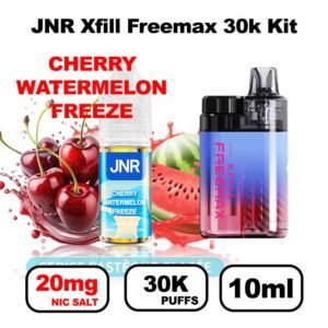 JNR Xfill Freemax 30k puffs 20mg Nic salt 2x10ml Gros nuage