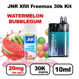 JNR Xfill Freemax 30k puffs 20mg Nic salt 2x10ml Gros nuage