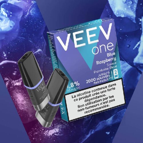 paquet-de-2-pods-pre-remplis-veev-one-blue-raspberry