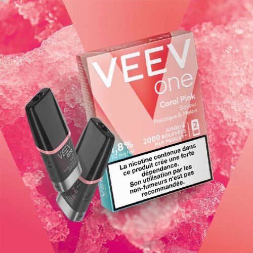 paquet-de-2-pods-pre-remplis-veev-one-coral-pink