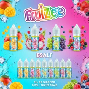FRUIZEE-SEL-DE-NICOTINE-ESALT-10ML-FRUITE-FRAIS-GAMME FRUIZEE-SEL-DE-NICOTINE-ESALT-10ML-FRUITE-FRAIS-GAMME