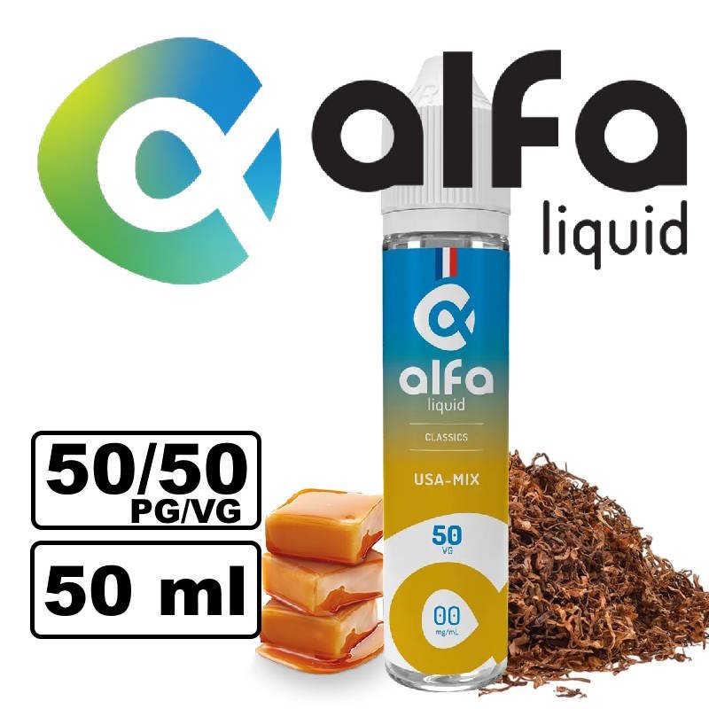 alfaliquid-flacon-50ml-tabac-vape-cigarette-electronique-USA-MIX-TABAC-CARAMEL