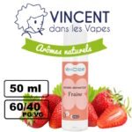 E liquide Vincent dans les vape VDLV 50ml – Arômes d’origine naturelle - Fraise, 0mg 12 eliquide-50-ml-VDLV-VINCENT-dans-les-vape-AROME-NATUREL-flacon-fraise