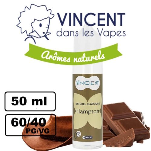 eliquide-50-ml-VDLV-VINCENT-dans-les-vape-AROME-NATUREL-flacon-hampton-tabac-blond