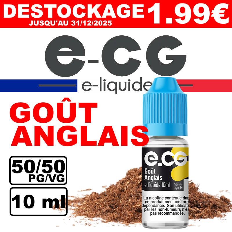 eliquide anglais ecg 10ml 2025