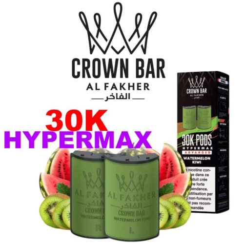 cartouche-pre-remplie-pro-max-12k-20mg-102ml-1pcs-crown-bar-by-al-fakher-30K-hypermax-strawberry-kiwi
